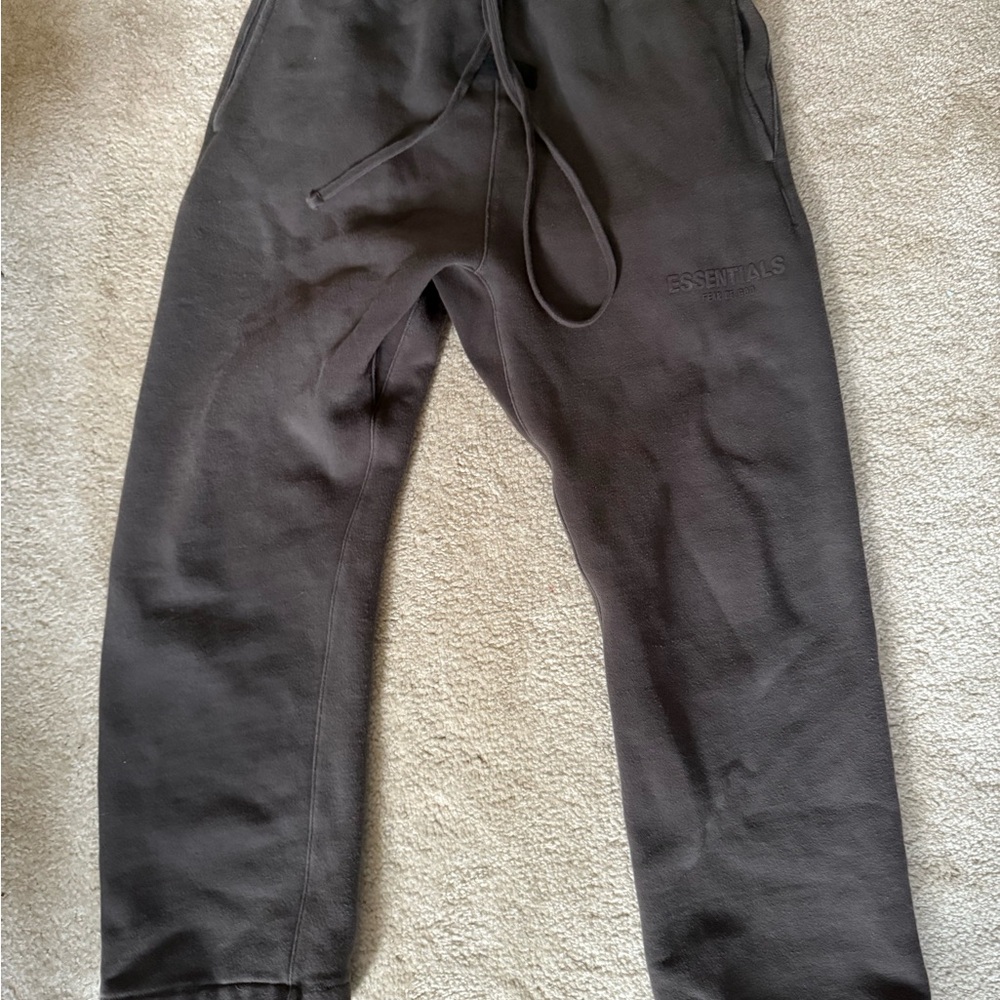 Essentials Black Joggers with Relaxed Fit and Soft Fabric